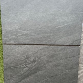 ANTHRACITE Porcelain - 1200x600x20mm / 21.6m2 Pack