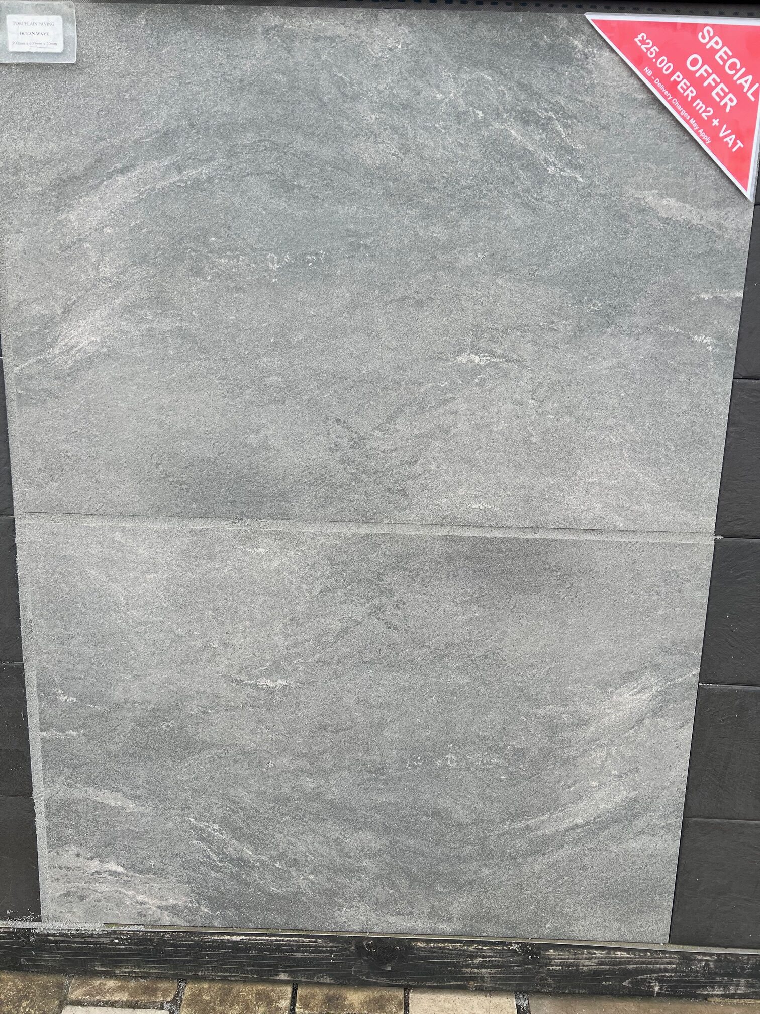 OCEAN WAVE Porcelain - 900x600x20mm / 21.6m2 Pack - Image 2